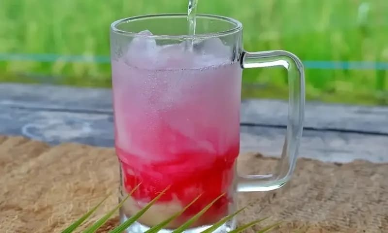 Resep es soda gembira (Foto: @nasgor212)