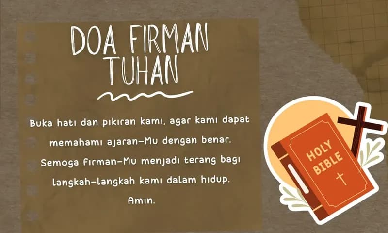 Doa Firman Tuhan (Foto:Parboaboa/Ester)