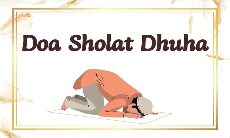 Doa sholat Dhuha, tata cara, dan bacaan doa setelah sholat Dhuha (Foto: PARBOABOA/Winda)