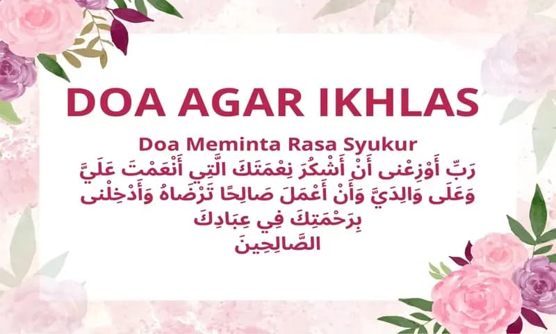 Doa agar Ikhlas (Foto: Parboaboa/Nada)