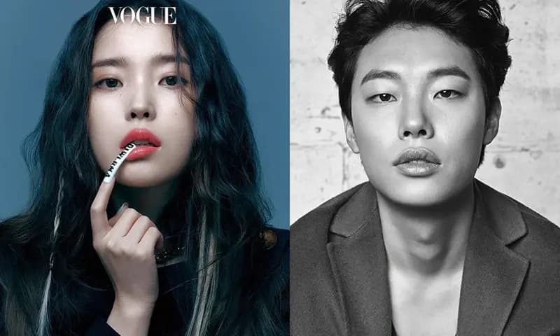 IU dan Ryu Jun Yeol (Foto: VOGUE/Marie Claire)