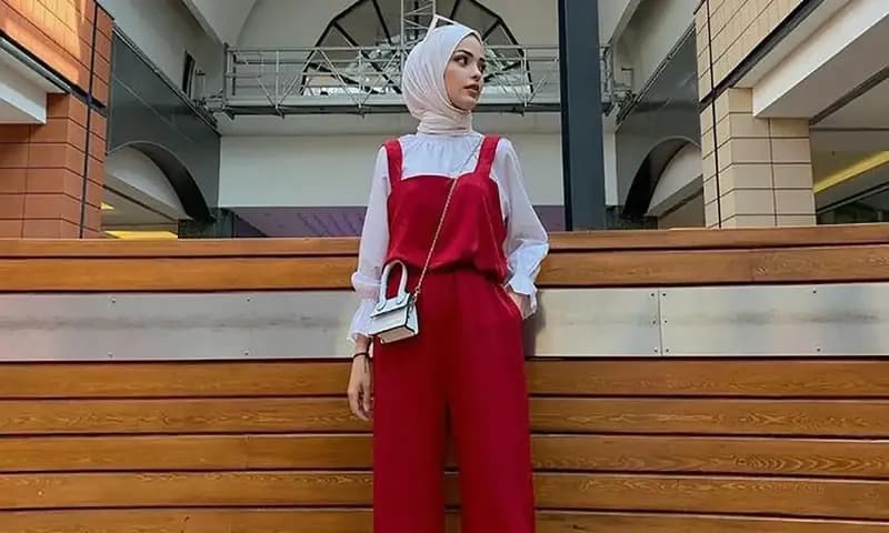 Inspirasi dress code merah putih (Foto: Pinterest/@lavinia8361)