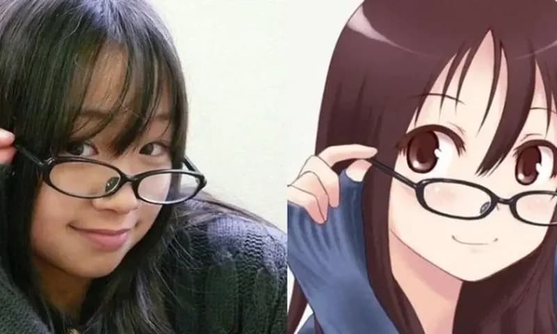 Ilustrasi aplikasi edit foto jadi kartun anime