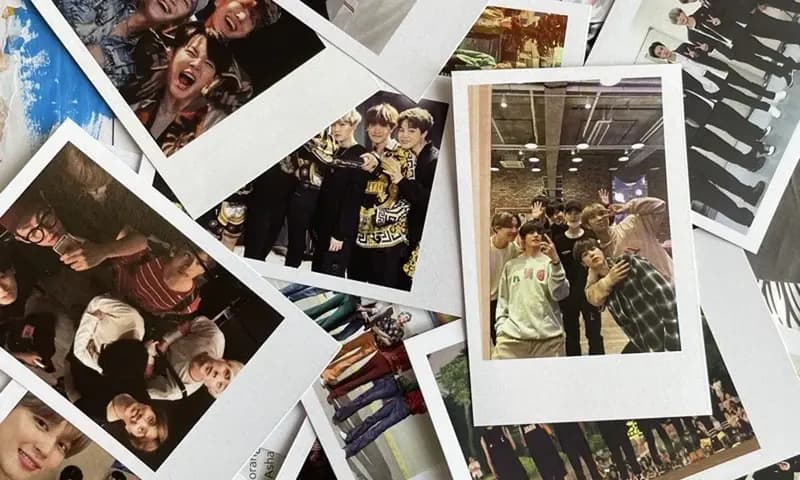 Ilustrasi aplikasi edit foto polaroid di Android dan iOS