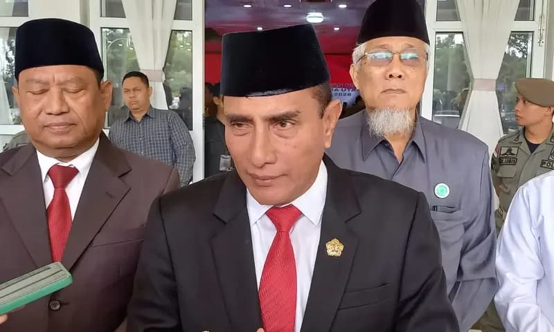Kemesraan Edy Rahmayadi dan Musa Rajekshah semakin memudar jelang berakhirnya masa jabatan keduanya sebagai Gubernur dan Wakil Gubernur Sumatra Utara. (Foto: PARBOABOA/Anugrah Andriansyah)