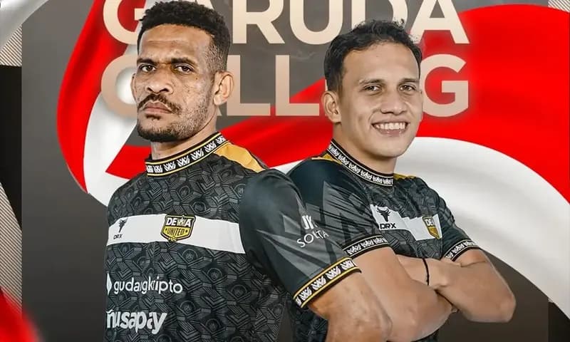 Pemain Dewa United, Egy Maulana Vikri dan Ricky Kambuaya dipanggil ke Timnas Indonesia untuk laga FIFA Matchday. (Foto: Instagram/@dewaunitedfc)