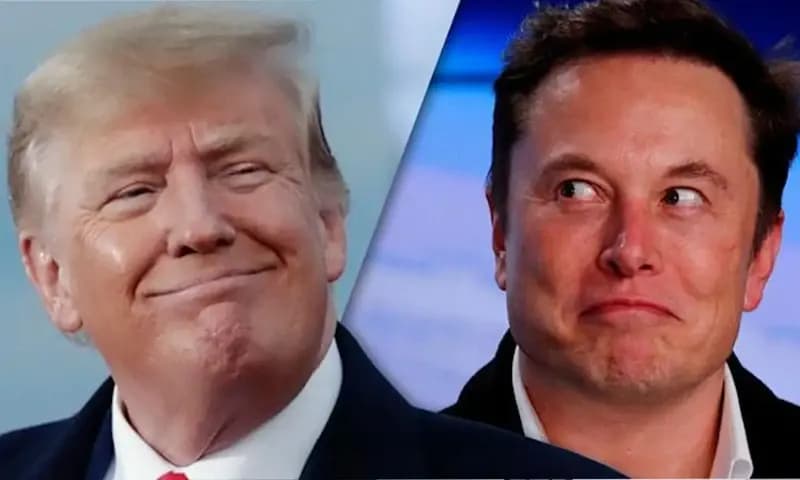 Donald Trump & Elon Musk, foto: Yahoo.news