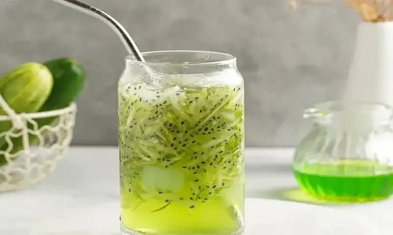 Resep es timun selasih (Resepnya.my.id)