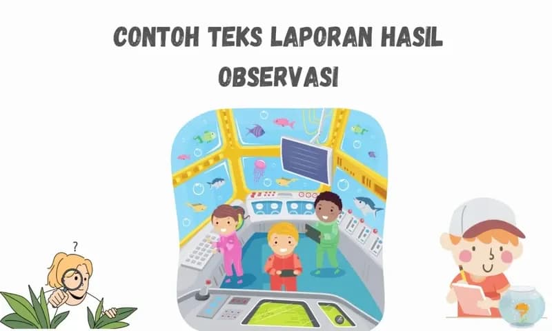 Contoh Teks Laporan Hasil Observasi (Foto: Parboaboa/Winda)