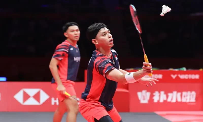 Ganda Putra Indonesia, Fajar Alfian/Muhammad Rian Ardianto. (Foto: PP Humas PBSI)