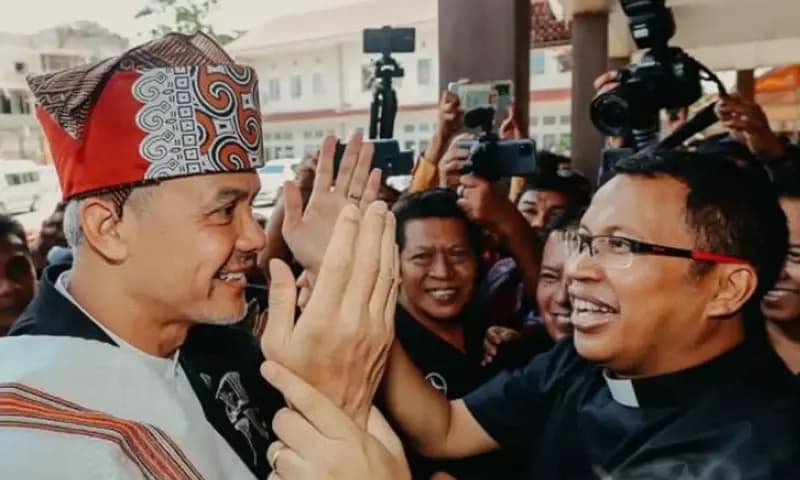 Ganjar Pranowo berkomitmen melanjutkan pembangunan IKN. (Foto: Instagram/@ganjar_pranowo)