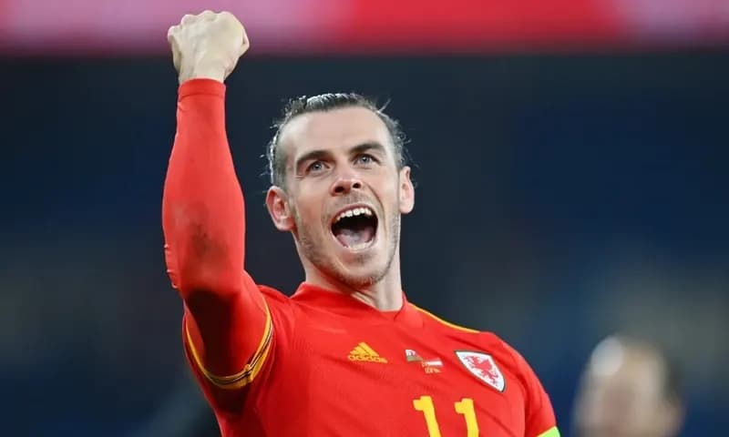 Gareth Bale mencetak dua gol dalam kemenangan 2-1 Wales atas Austria (Foto: Getty Image/Dan Mullan via sport.detik)