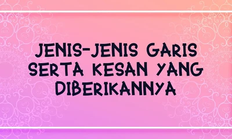 Garis yang bersudut dapat menciptakan kesan (Dok. Parboaboa)