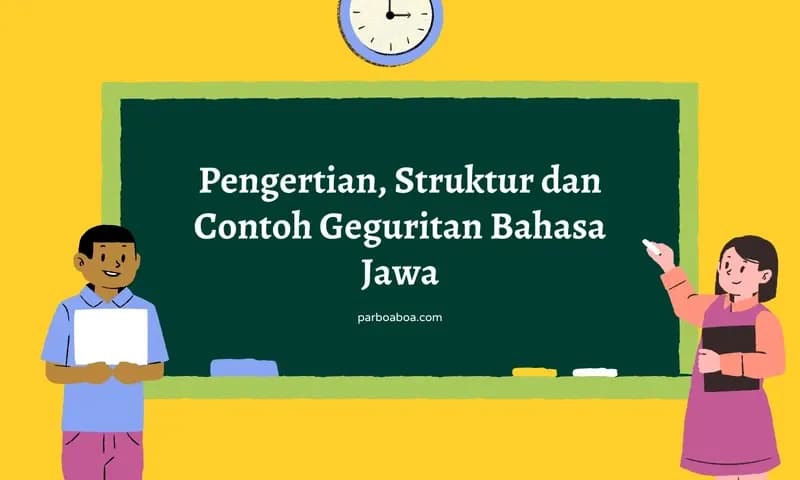 Geguritan Bahasa Jawa (Foto : Parboaboa/Halima)