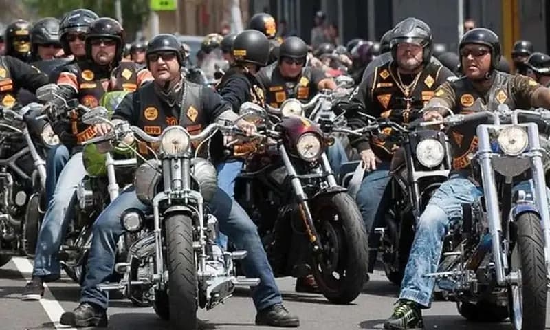 Ilustrasi geng motor (dok The Australian)