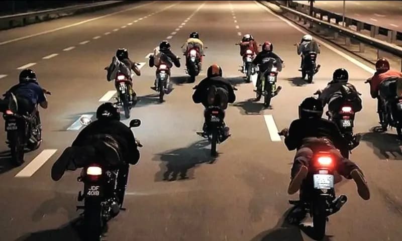 Ilustrasi geng motor (Foto: carmudi)