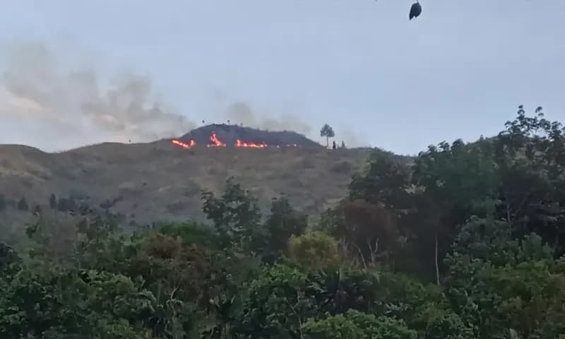 Gunung Lewotobi laki-laki di Flores Timur kembali mengalami erupsi pada Sabtu (2/8/2025). (Foto: dok. BNPB)