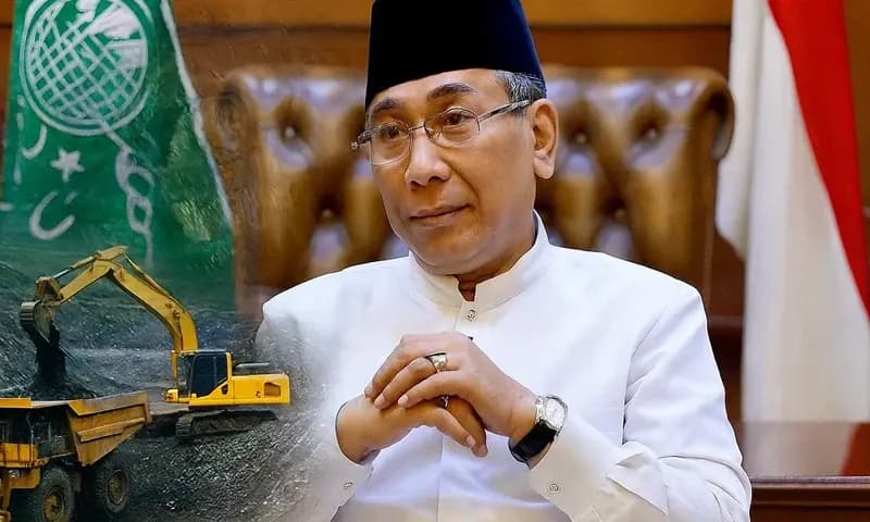 Pemberhetian Gus Yahya dari jabatannya sebagai Ketua Umum PBNU disinyalir memiliki kaitan dengan polemik pengelolaan tambang di internal organisasi (Foto: PARBOABOA/Defri)