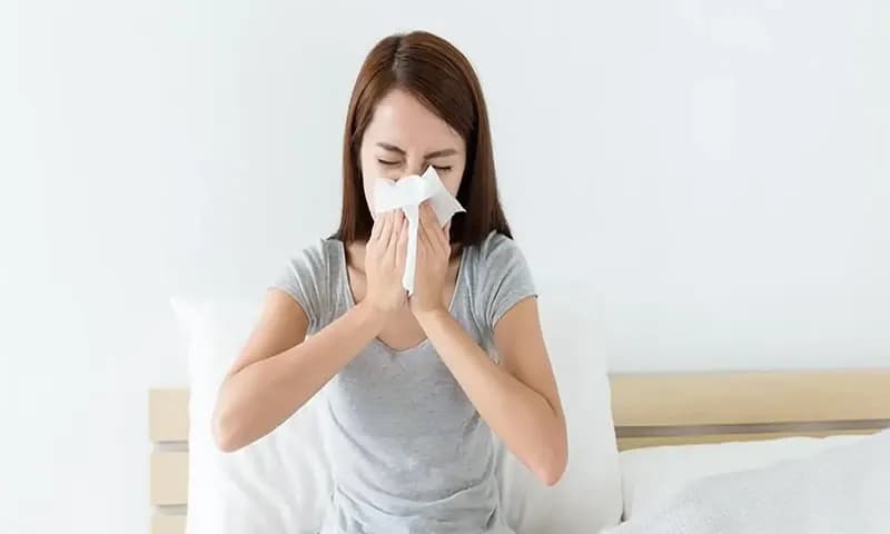 Ilustrasi penderita hidung tersumbat (Dok: sehatq.com)