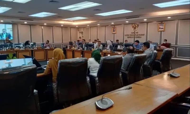 Suasana pertemuan antara Komisi XIII DPR RI dengan Perhimpunan Jiwa Sehat di Gedung DPR RI, Senin (14/7/2025). (Foto: dok. LPM Progress)