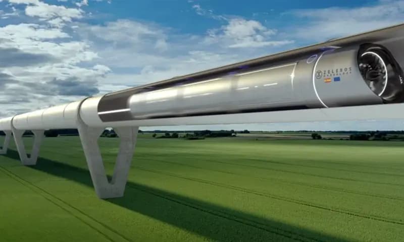 Ilustrasi Hyperloop Transportasi Masa Depan (Dok. ZELEROS HYPERLOOP)