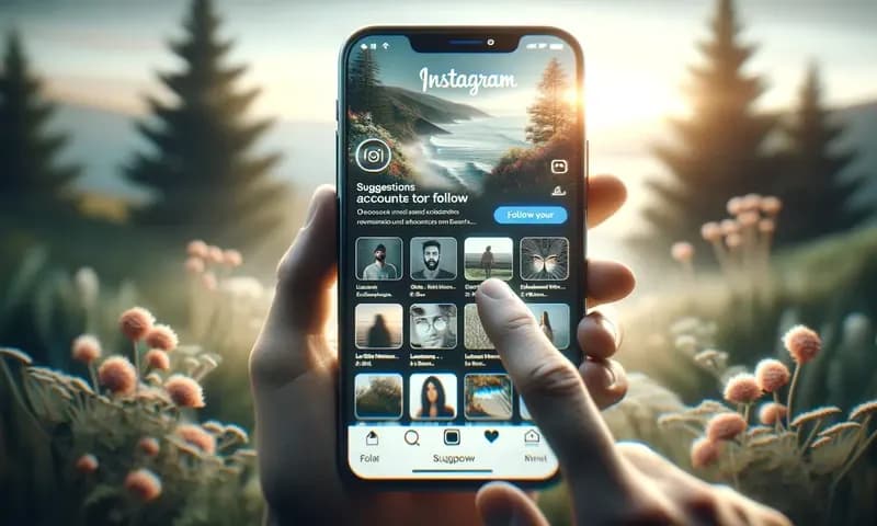 Ilustrasi saran akun Instagram (Foto: PARBOABOA/Wanovy)