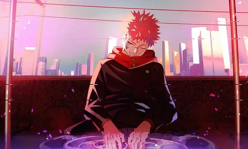 Itadori Yuji, protagonis utama dari serial Jujutsu Kaisen (Peakpx)