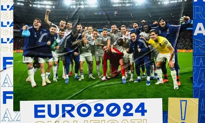 Timnas Italia akhirnya memastikan tempat mereka di putaran final Euro 2024 setelah meraih predikat runner-up Grup C pada babak kualifikasi. (Foto: Instagram/@azzurri)