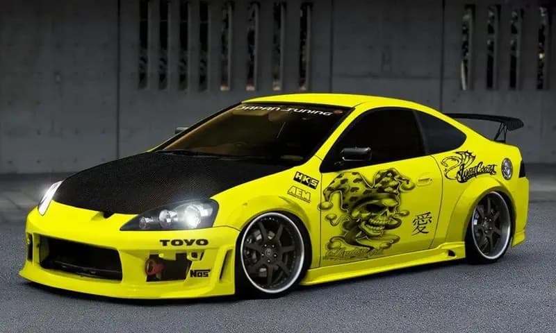 Modifikasi mobil JDM (Foto: hsrwheel.com)