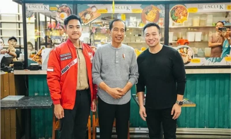 Pertemuan Jokowi dengan anggota legislatif Partai Solidaritas Indonesia (PSI) di Medan. (Foto: Instagram/@psi_id)