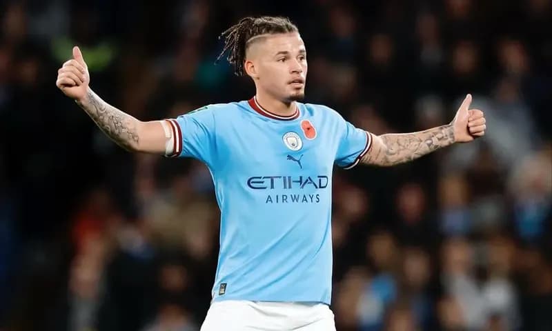 Kalvin Phillips tidak bahagia di Manchester City dan berencana mencari klub baru menjelang dibukanya bursa transfer musim panas 2023. (Foto: Instagram/@kalvinphillips)