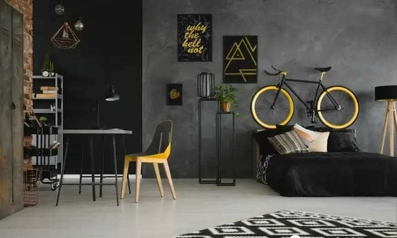 Desain kamar industrial, foto: Rumah123.com