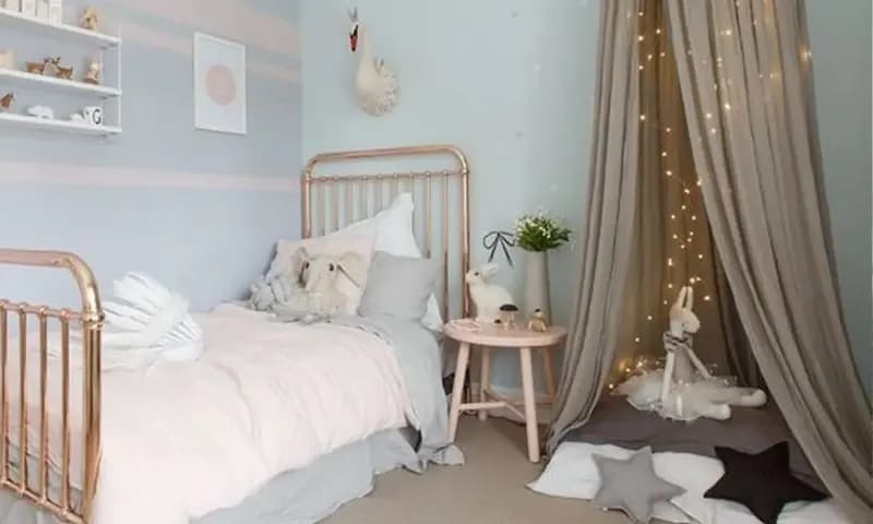 Dekorasi kamar tidur sempit remaja sederhana, foto: Dekoruma