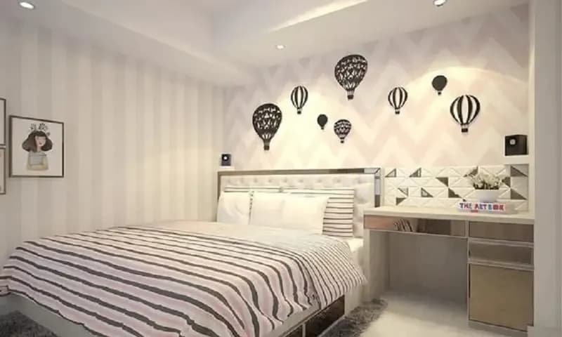 Inspirasi desain kamar tidur anak perempuan, foto: rumah123.com