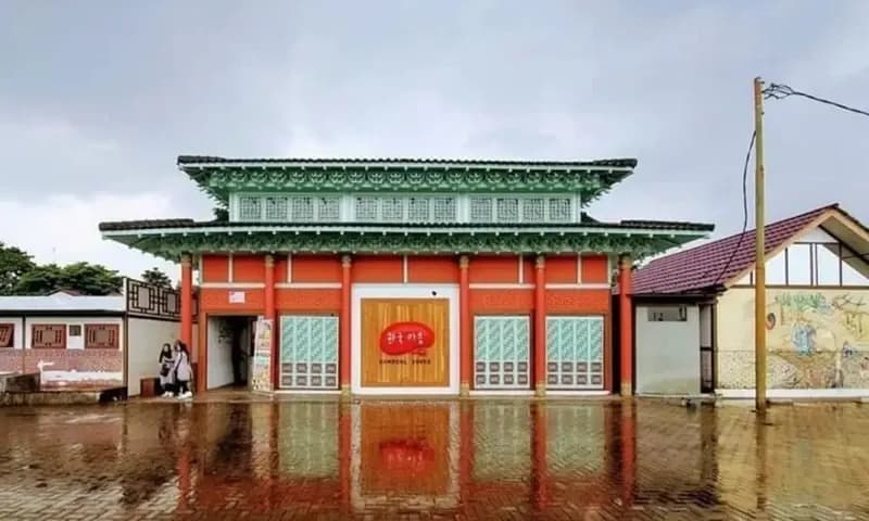 Kampung Korea Bandung, Jawa Barat, (Foto: Instagram/@purbamarganatravels)