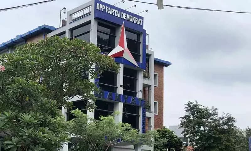 Kantor Pantai Demokrat. (PARBOABOA/Adinda Dewi)