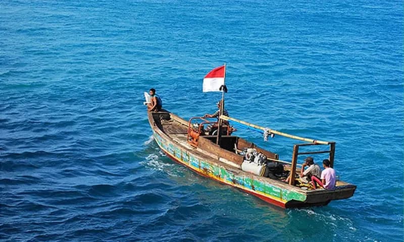 Ilustrasi kapal nelayan Indonesia (dok Filckr)