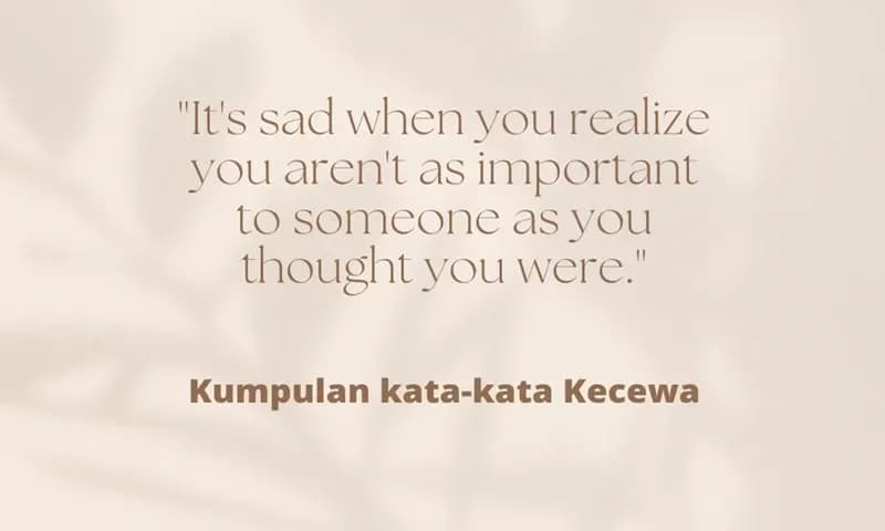 Kumpulan Kata-kata Kecewa untuk Seseorang (Foto: Parboaboa/Ester)