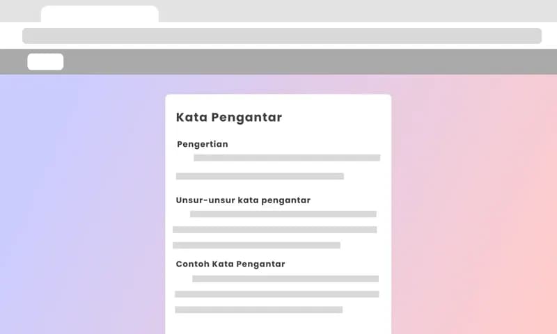 Kata pengantar makalah (Foto: Parboaboa/Faulan)
