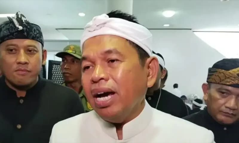Gubernur Jawa Barat Dedi Mulyadi memberikan keterangan di Bandung. (Foto: Dok. ANTARA)
