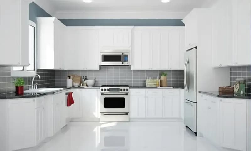Warna keramik dapur menurut feng shui, foto: Intiland.com