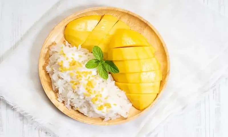 Mango Sticky Rice khas Thailand (Dok:Kompas.com)