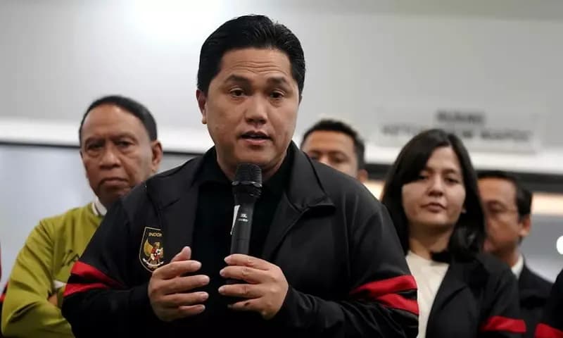 Ketua umum Persatuan Sepak bola Seluruh Indonesia (PSSI). Erick Thohir.(Dok. PSSI)