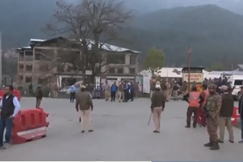 Suasana di Wilayah Kashmir Setelah Penembakan. (Foto: YouTube)