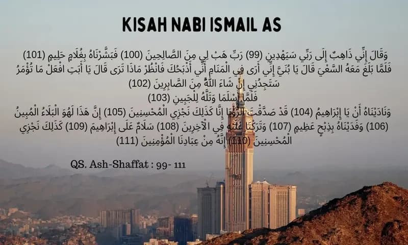 Kisah Nabi Ismail (Foto: Parboaboa/Ratni)