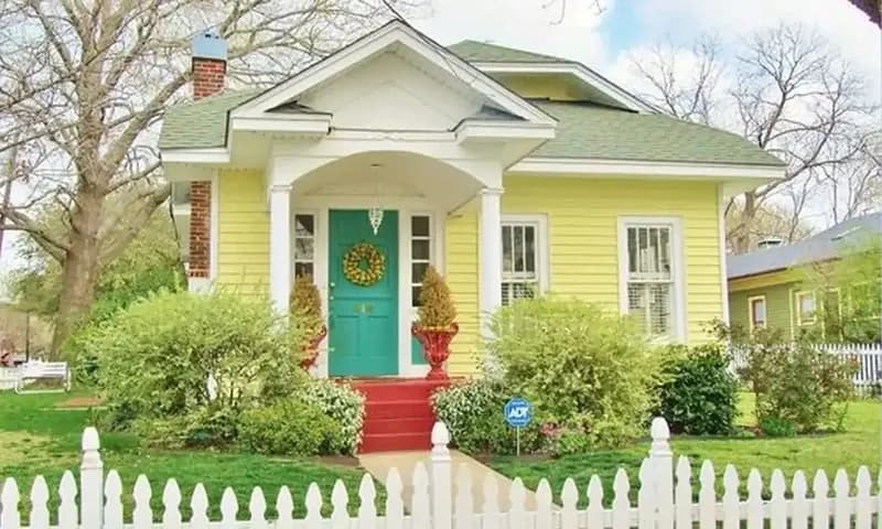 Kombinasi warna cat rumah bagian luar (Foto: Pinterest)