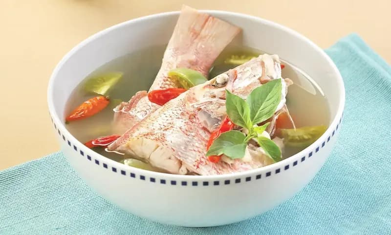 Resep Ikan Kakap Kuah Asam