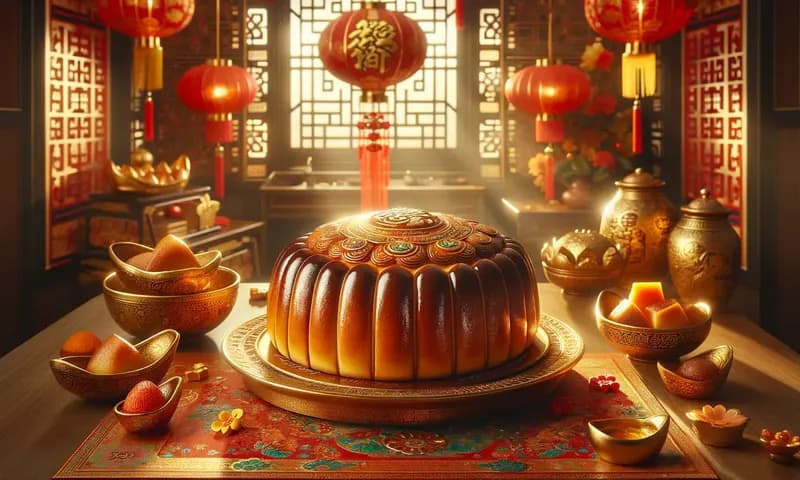 Ilustrasi resep kue keranjang (Foto: PARBOABOA/Wanovy)