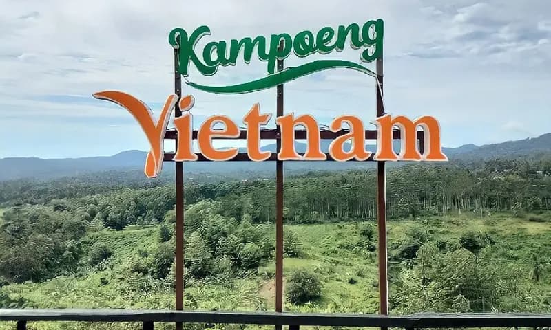 Kampung Vietnam Lampung, foto: Instagram.com/@kampoengvietnam