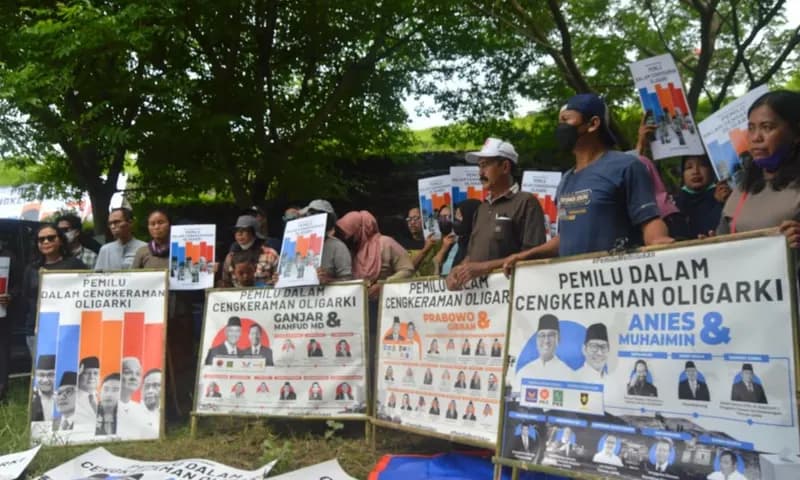 Kilas balik janji manis Presiden Jokowi bantu korban lumpur lapindo di Sidoarjo, Jawa Timur. (Foto: Dokumen JATAM)